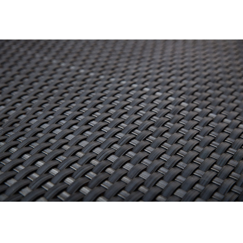 Rattan Weave Artificial Screening Fencing - Graphite Grey