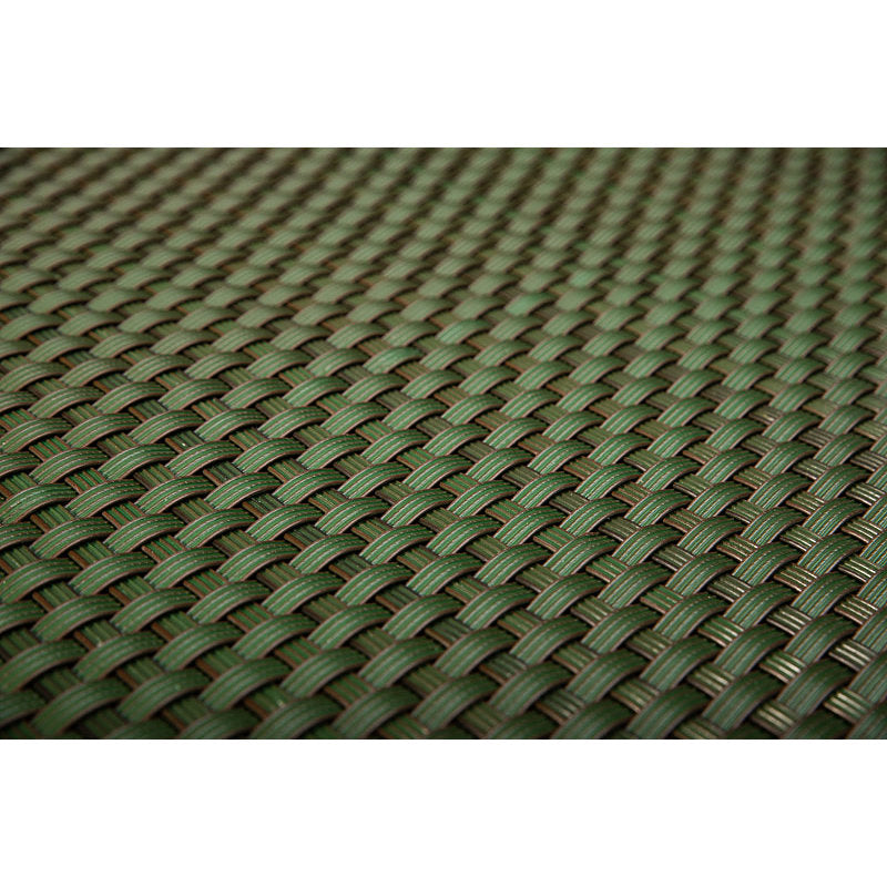 Rattan Weave Artificial Screening Fencing - Green