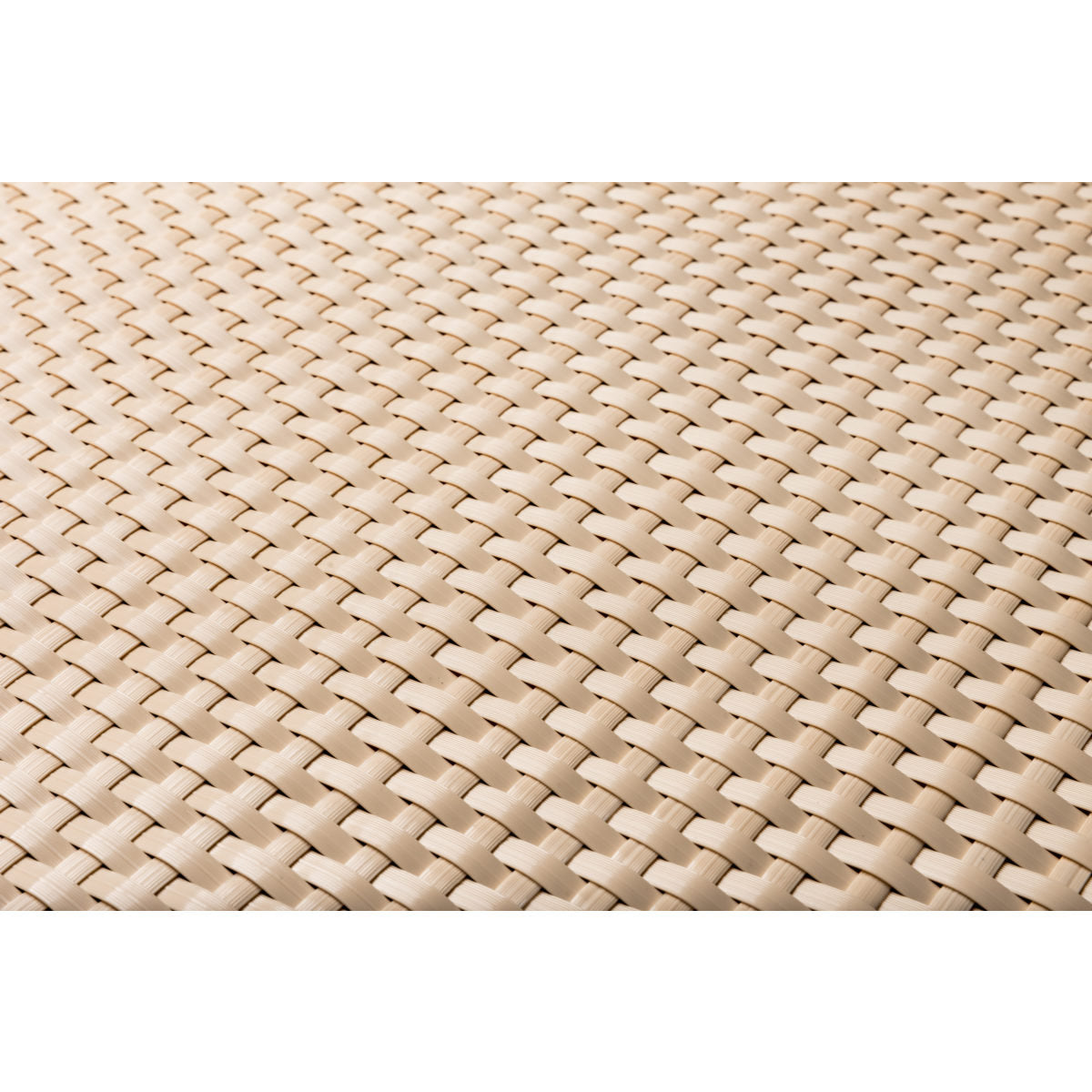 Rattan Weave Artificial Screening Fencing - Cream