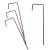 Ground Cover Fixing Metal J Pins 200mm - Pack of 100