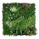 Premium Artificial Meadow Green Living Wall Panel 1m x 1m
