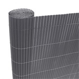 Grey Artificial Bamboo Screening  - Two Sided - 4m roll